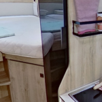 Kamper Eura Mobil Profila T 696EB Półintegra Lodówka Interior