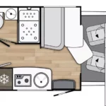 Układ Layout Kampera Benimar Tessoro 440 UP