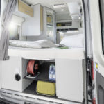 Kamper Karmann-Mobil Dexter 560AW Van Łóżko Luk Interior